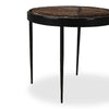Yoko Smoked Brown Cast Glass Nesting Table | shipping 6/23/2025