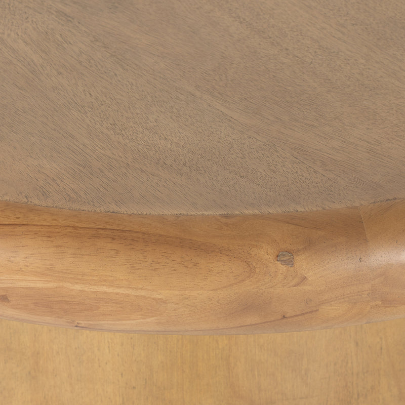 Zach Burnished Parawood Coffee Table | ready to ship!