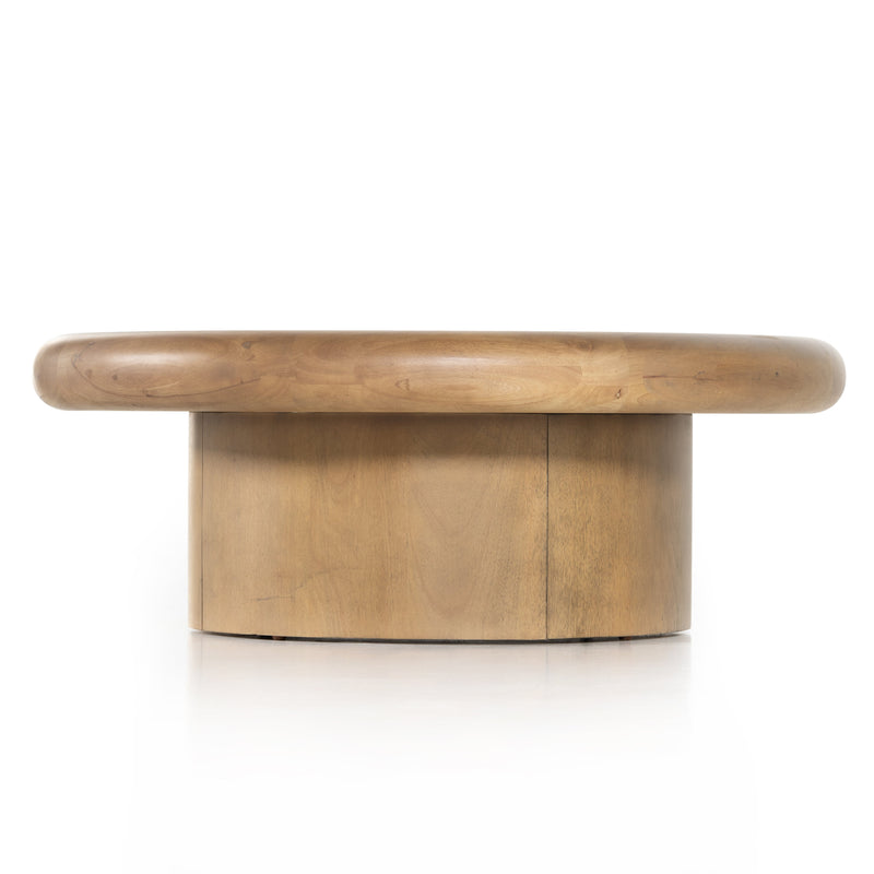 Zach Burnished Parawood Coffee Table | ready to ship!