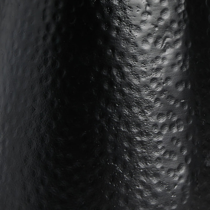 Ziggy Hammered Black Aluminum Table Lamp | ready to ship!