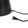 Ziggy Hammered Black Aluminum Table Lamp | ready to ship!