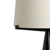 Ziggy Hammered Black Aluminum Table Lamp | ready to ship!
