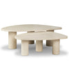 Zion Cream Marble Nesting Coffee Tables | shipping 6/23/2025