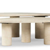 Zion Cream Marble Nesting Coffee Tables | shipping 6/23/2025