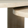 Zion Cream Marble Nesting Coffee Tables | shipping 6/23/2025