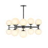 Zodiac Black Gunmetal Chandelier | ready to ship!