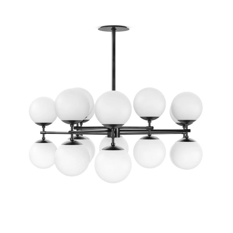 Zodiac Black Gunmetal Chandelier | ready to ship!