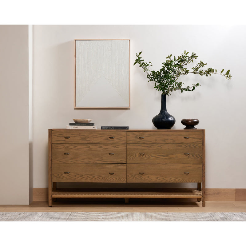 Zuma Dune Ash 6 Drawer Dresser | ready to ship!