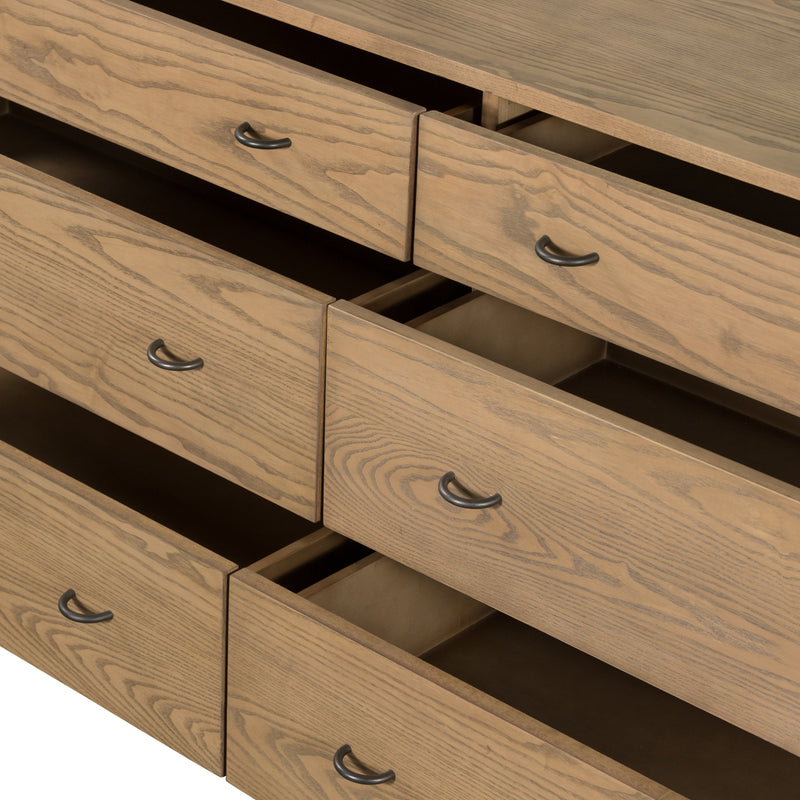 Zuma Dune Ash 6 Drawer Dresser | ready to ship!