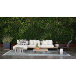 Zuri Outdoor Stool - Weathered Grey Teak | ready to ship!