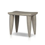 Zuri Outdoor Stool - Weathered Grey Teak | ready to ship!