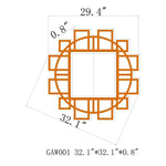 Vorau Modern Wall Mirror