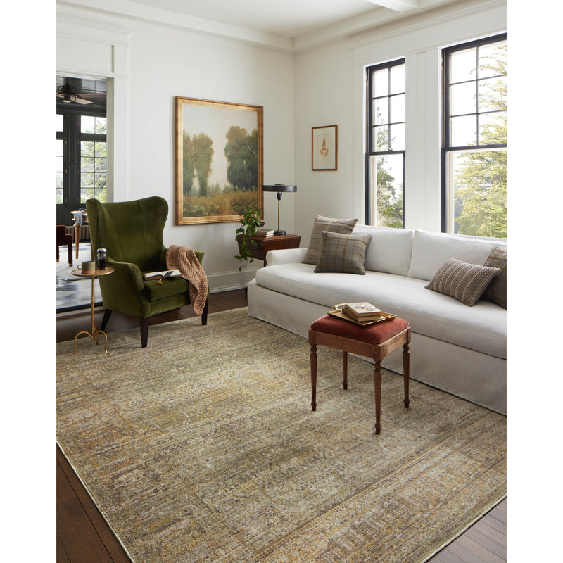 Jean Stoffer x Loloi Bradbury Dove / Gold Rug