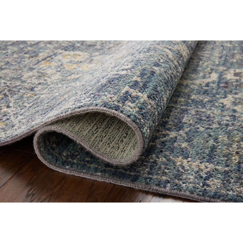 Jean Stoffer x Loloi Bradbury Ocean / Gold Rug