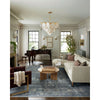 Jean Stoffer x Loloi Bradbury Ocean / Gold Rug