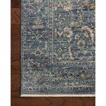 Jean Stoffer x Loloi Bradbury Ocean / Gold Rug