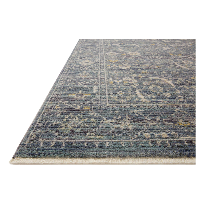 Jean Stoffer x Loloi Bradbury Ocean / Gold Rug
