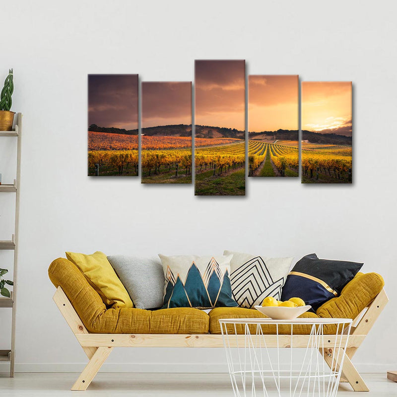 South Australia Vineyard Wall Art