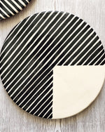 Casa Cubista Graphic Tableware - 3/4 Stripe Platter