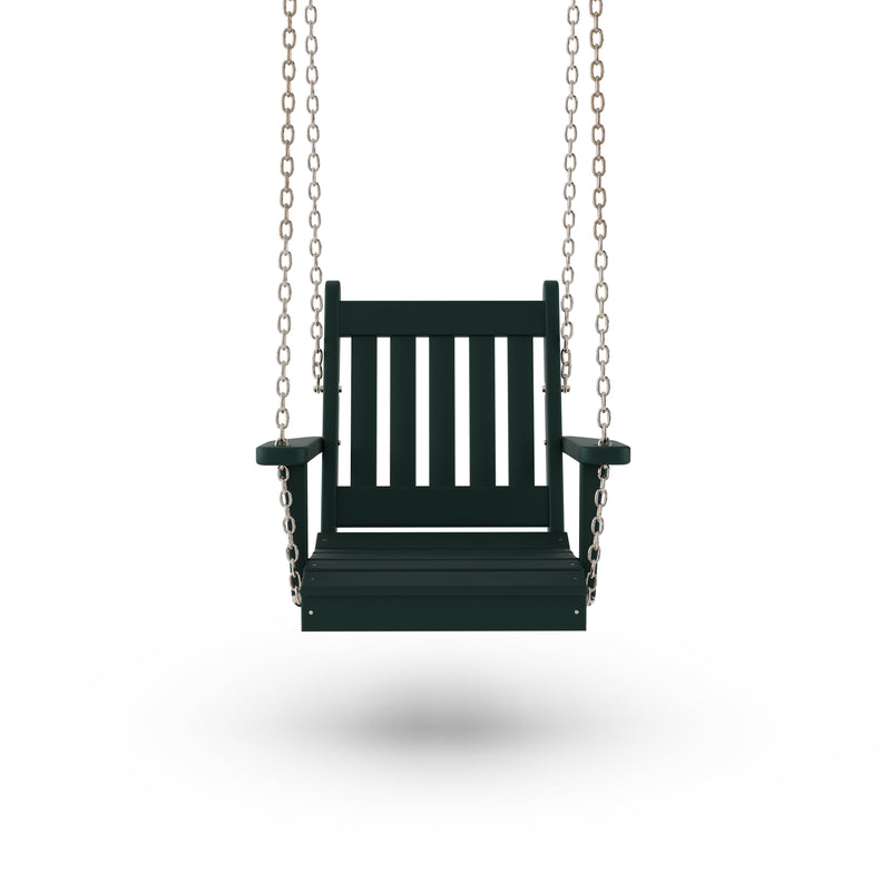 Keystone Amish Co. Franklin Swing Chair, Dark Green