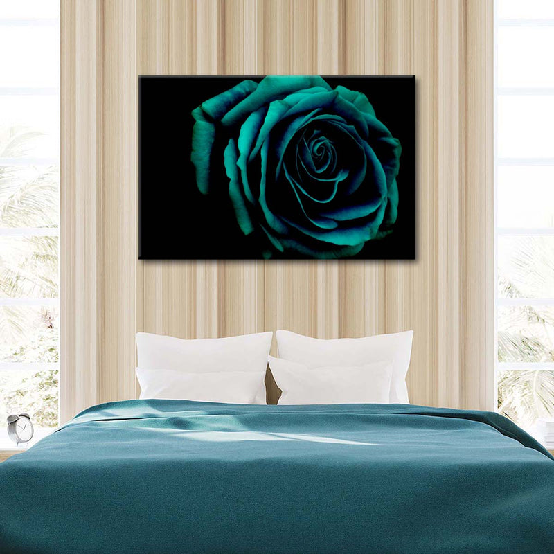 Green Flower Wall Art