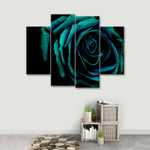 Green Flower Wall Art