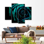 Green Flower Wall Art