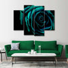 Green Flower Wall Art