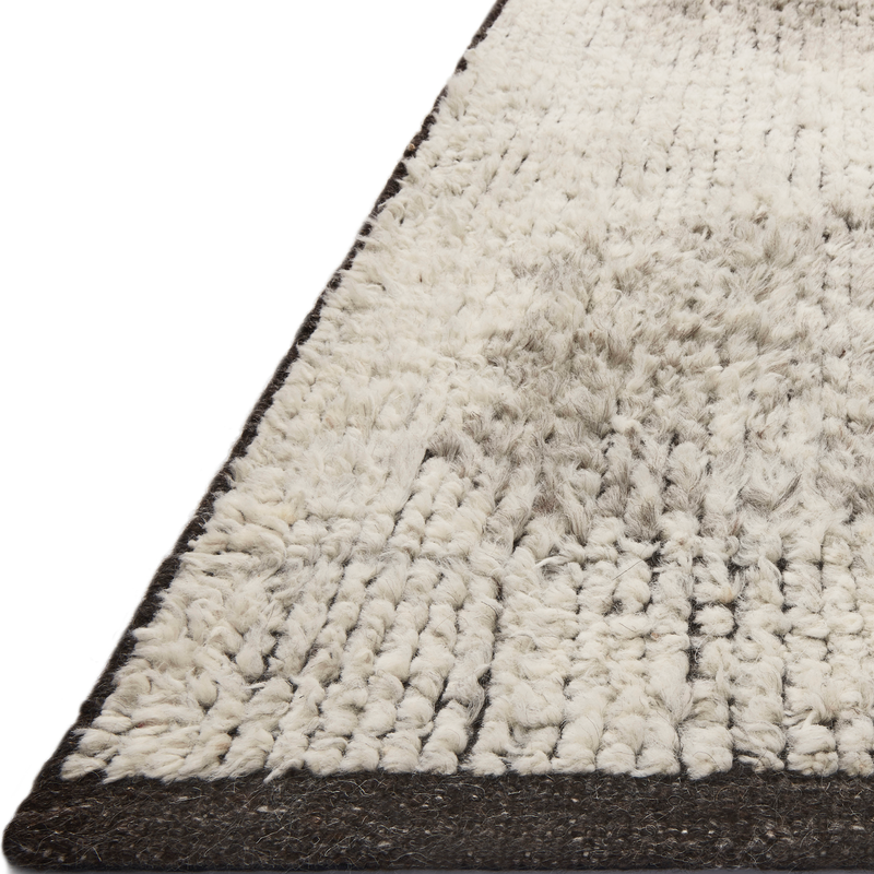 Gwyneth Amber Lewis x Loloi Ivory / Taupe Hand-Knotted Rug