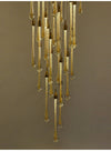 MIRODEMI® Luxury modern crystal chandelier for staircase, living space, bathroom, stairwell