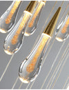 MIRODEMI® Long hanging crystal lamp for luxury living room, staircase, dining room, stairwell