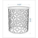 Steyregg Pastel Pink End Table