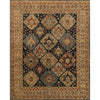 Heirloom Navy / Multi Hand-Knotted Rug