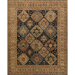 Heirloom Navy / Multi Hand-Knotted Rug