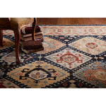 Heirloom Navy / Multi Hand-Knotted Rug