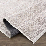 Cream Holi-2301 Washable Area Rug