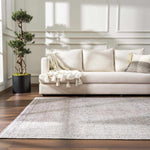 Cream Holi-2301 Washable Area Rug