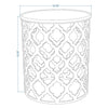 Pram Black End Table