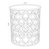Pram White End Table