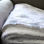 Elephant Plush Baby Blanket