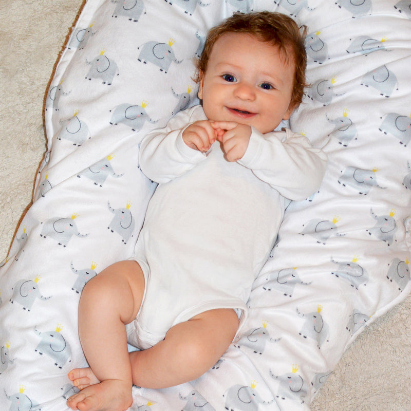 Elephant Plush Baby Blanket