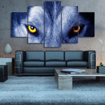 Mystic Wolf Eyes Wall Art