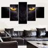 Yellow Eyed Cat Wall Art