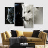 Tale Of Two Wolves Wall Art