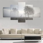 Hunting at Dusk Wall Art