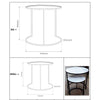 Lech Ivory End Table