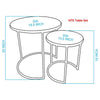 Lech Gray End Table