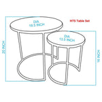 Lech Gray End Table