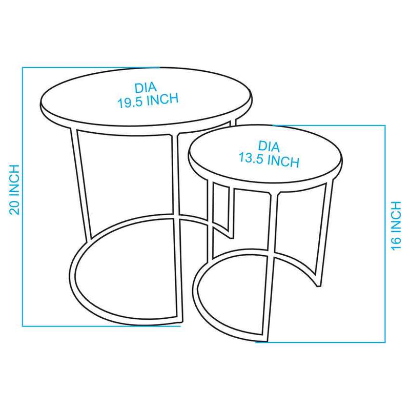 Lech Gold End Table