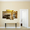 Lion In African Safari Wall Art